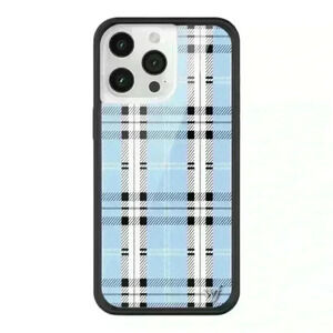 Wildflower Blue Plaid Phone Case-NWT